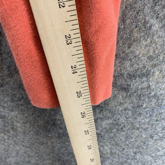 Ralph Lauren Sweater Women's Extra Large Ladies Orange Full Zip Hoodie Vintage - Picture 7 of 11